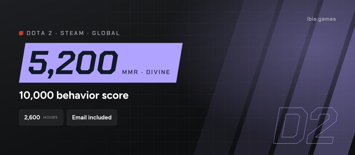 Dota 2 | 5,200 MMR | 10k behavior